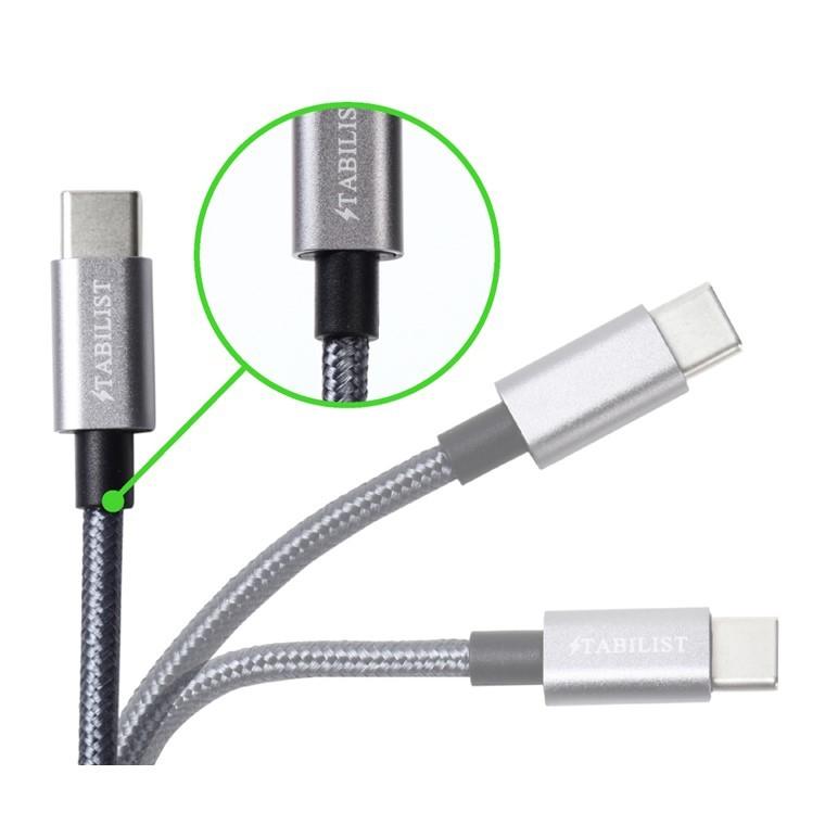 【永久保証付き 2m 2本組】 60W対応 USBPD 急速充電ケーブル USB-C Type-C C to C typec PD対応 USB2.0 480Mbps データ転送 充電コード ctoc USBC｜savileman｜06