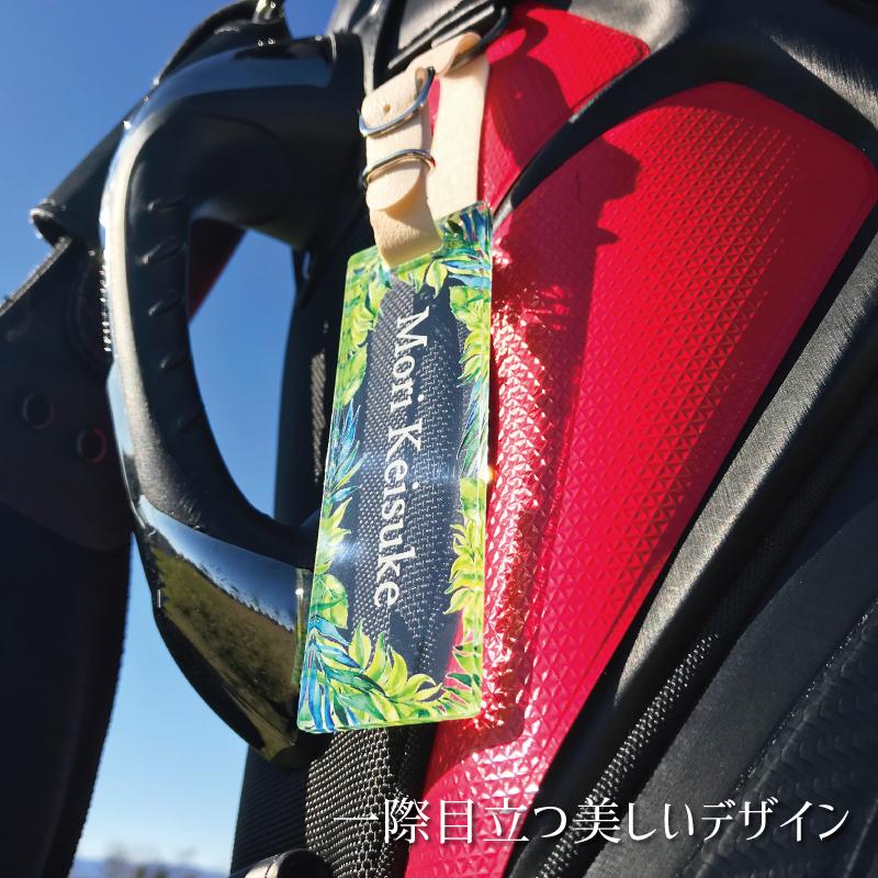 【アクリルネームプレート/フラワーシリーズ】ゴルフネームタグ ゴルフ ネームタグ｜savoia1｜02