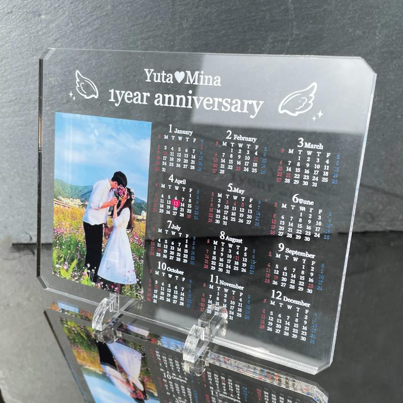 フォトカレンダーフレーム エンジェル カップル 記念品 プレゼント カレンダー Photo Frame 002 Savoia サボイア ヤフー店 通販 Yahoo ショッピング