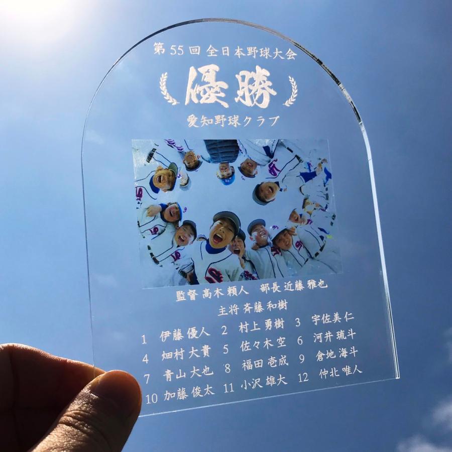 記念プレート・ミニ】スポーツメモリアル 優勝 優勝盾 賞状 表彰 記念