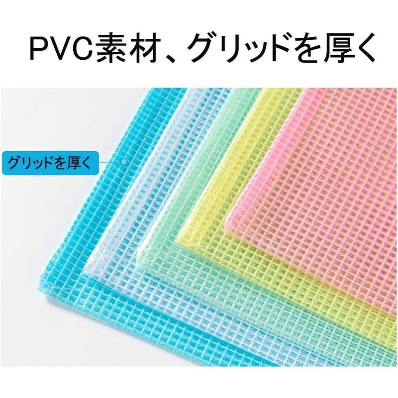 Justark 10個 ファイル袋 B6 ジッパー式 半透明 PVC製 防水 領収書ファイル オフィス用品 資料 書類 整理収納 メッシュ｜savoia｜10