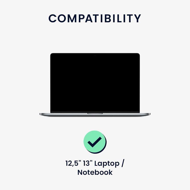 kwmobile 対応: 12,5" 13" Laptop/Notebook PCケース - パソコンケース 耐衝撃 フェルト23.5 x｜savoia｜08