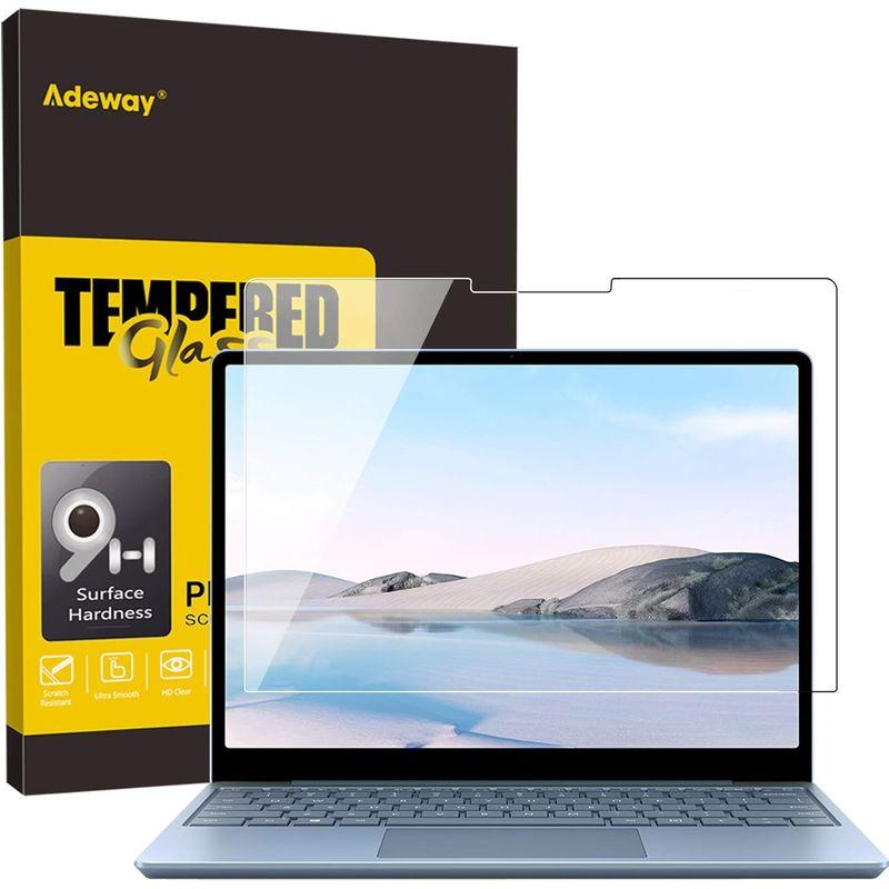 Adeway Microsoft Surface Laptop Go 3/2/1 ガラス保護フィルム 12.4Inch U型 9H硬度 高透｜savoia｜02