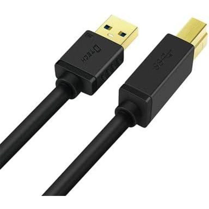 DTECH USB 3.0 ケーブル プリンターケーブル 2m タイプAオス タイプBオス 5Gbps 高速転送 動作安定 外付けHDD 外｜savoia｜03