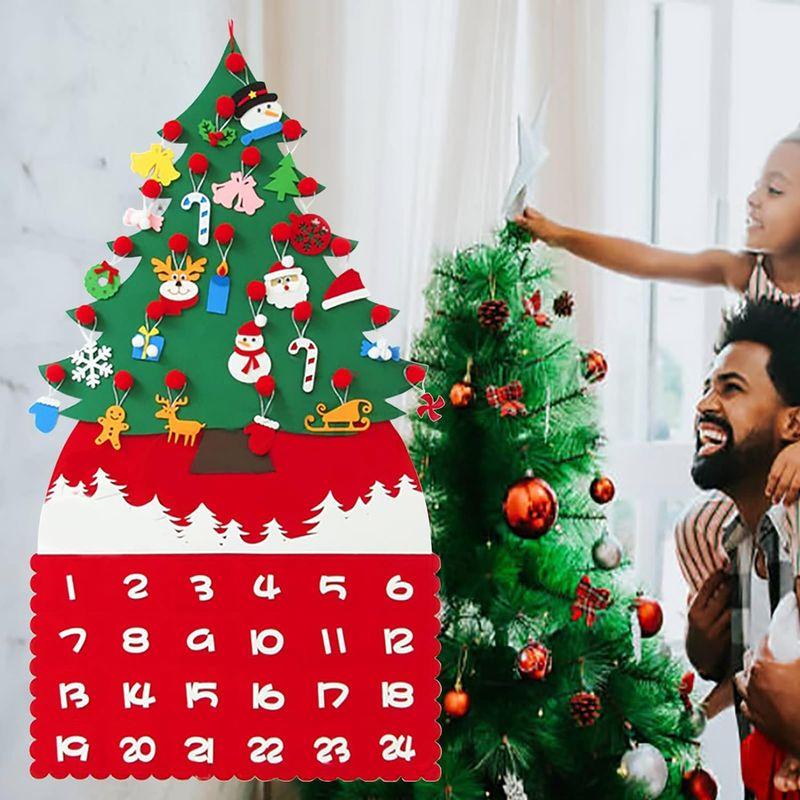 クリスマス アドベントカレンダー 24日間 壁掛け クリスマス クリスマス アドベントカレンダー 24日間 壁掛け クリスマス