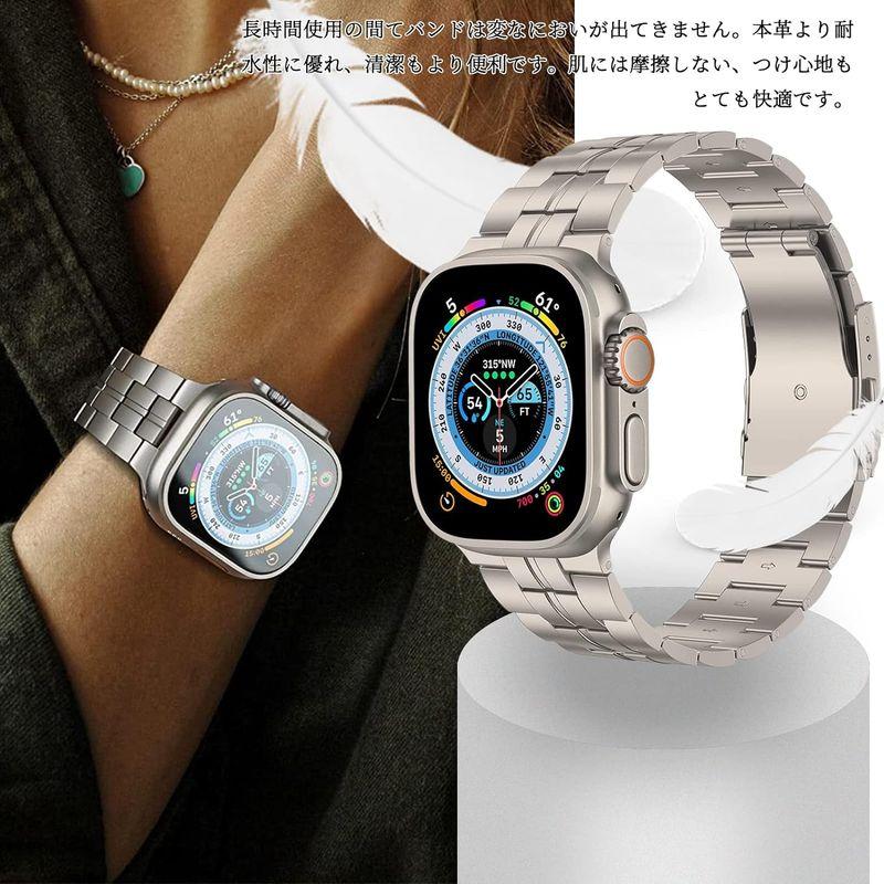 高級チタンバンド Apple Watch Ultra/Ultra 2 49mm専用バンド 高級チタンバンド Apple Watch Ultra/Ultra 2 49mm専用バンド