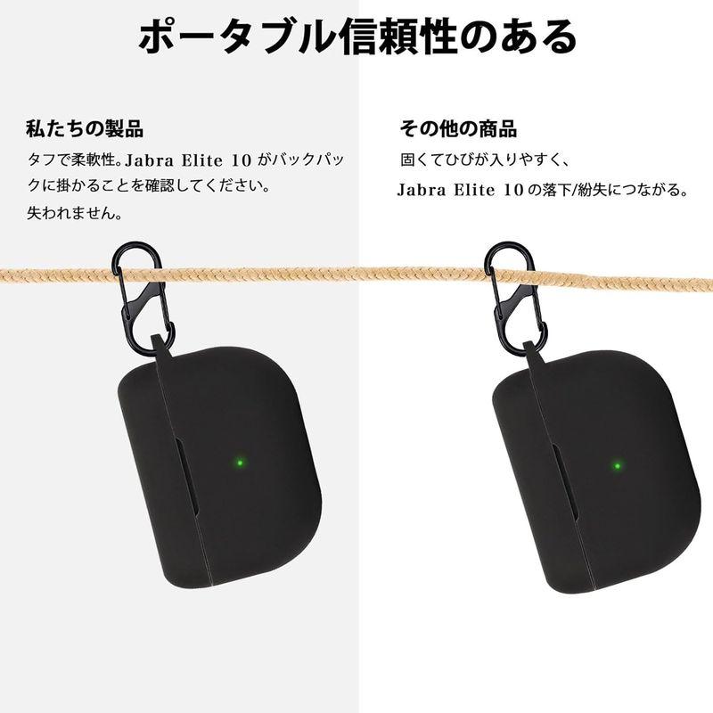 For Jabra Elite 10/Jabra Elite 8 Active ケース シリコン 専用 収納カバー 全面保護 充電便利 カラ｜savoia｜03