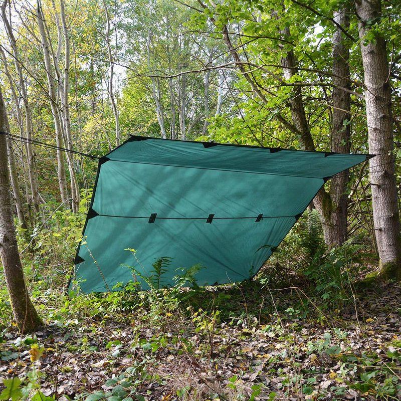 DD Hammocks タープ 3×3 (オリーブグリーン）日本正規品 : サボイア