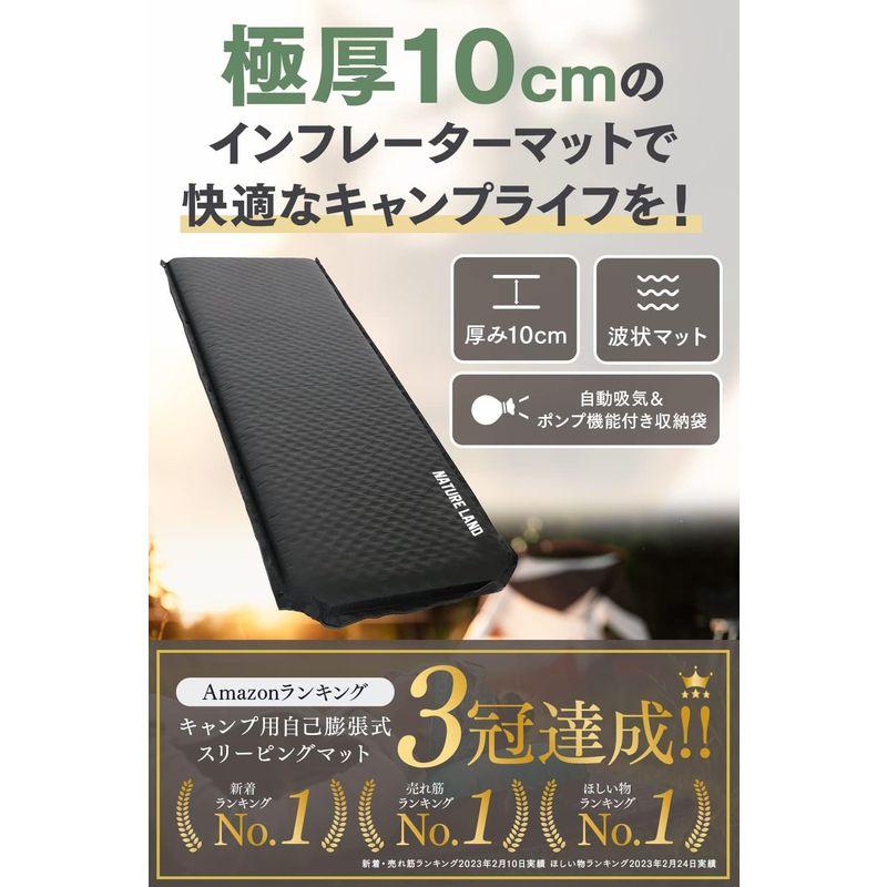 キャンプインストラクター推薦NATURE LAND キャンプ マット 極厚 キャンプインストラクター推薦NATURE LAND キャンプ マット 極厚