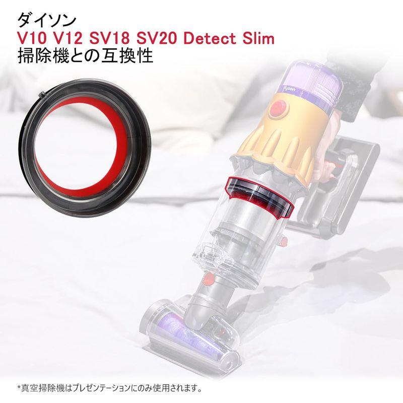 ダストビントップ固定シーリングリング対応ダイソン V10 Slim V12 Slim SV18 SV20 SV30 Slim掃除機 ダストバ｜savoia｜05