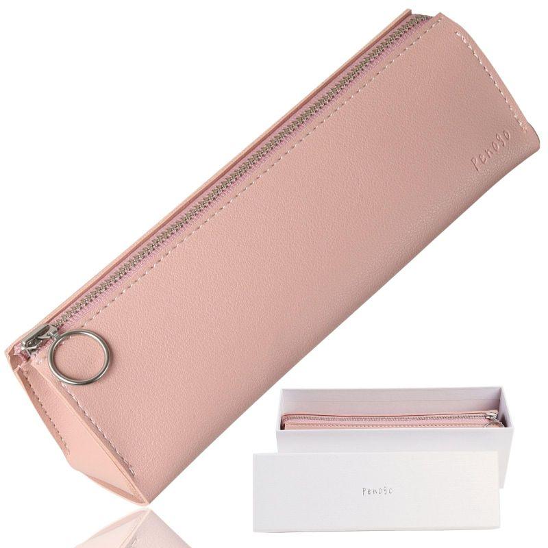 文具のとびら掲載 penogo 筆箱 シンプル ペンケース スリム YKK