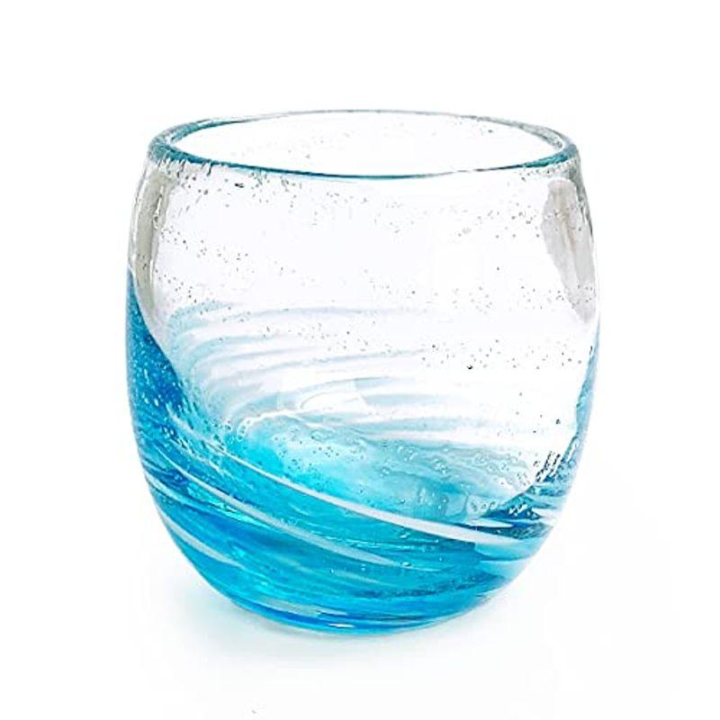 くば笠屋 琉球ガラス 琉球グラス 冷茶グラス 蛍石入り 沖縄土産