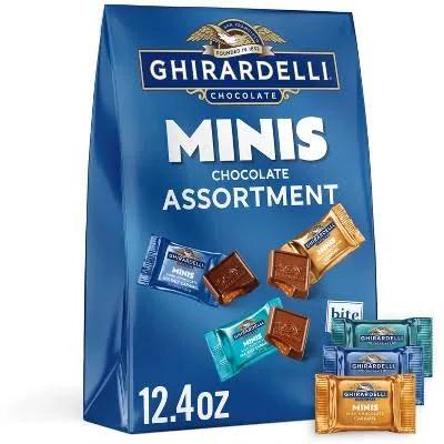 Ghirardelli ギラデリ チョコレート ミニ スクエア アソート バッグ 約