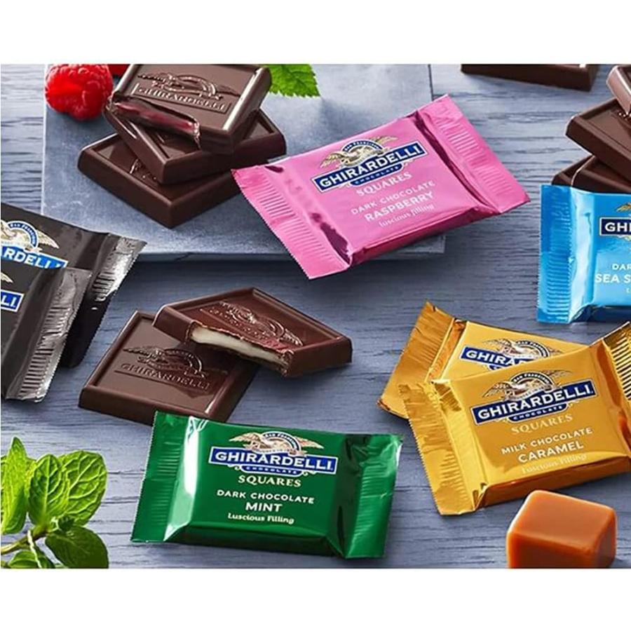 Ghirardelli ギラデリ プレミアム チョコレート アソート スクエア