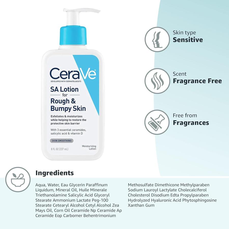 ニキビあと 毛穴ケア ローションCerave Sa Renewing Skin Lotion 237ml