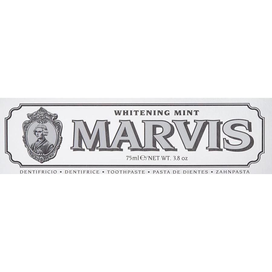 Marvis マービス ホワイトニングミントスモーカー 歯磨き粉85ml : nor
