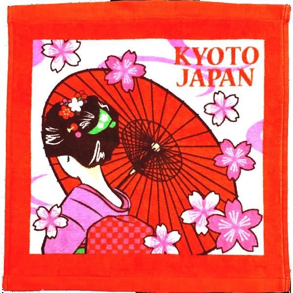 じゃポップハンドタオルタオル 30×30cm Japop 和柄 日本 : さわだや