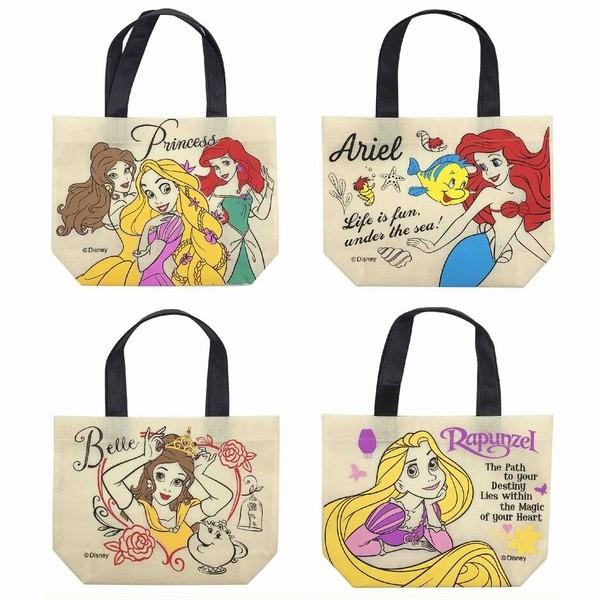 競売 ミニトートバック ディズニー プリンセス かわいい 選べる4種類 キャラクター 不織布生地 丈夫 母の日 Cisama Sc Gov Br