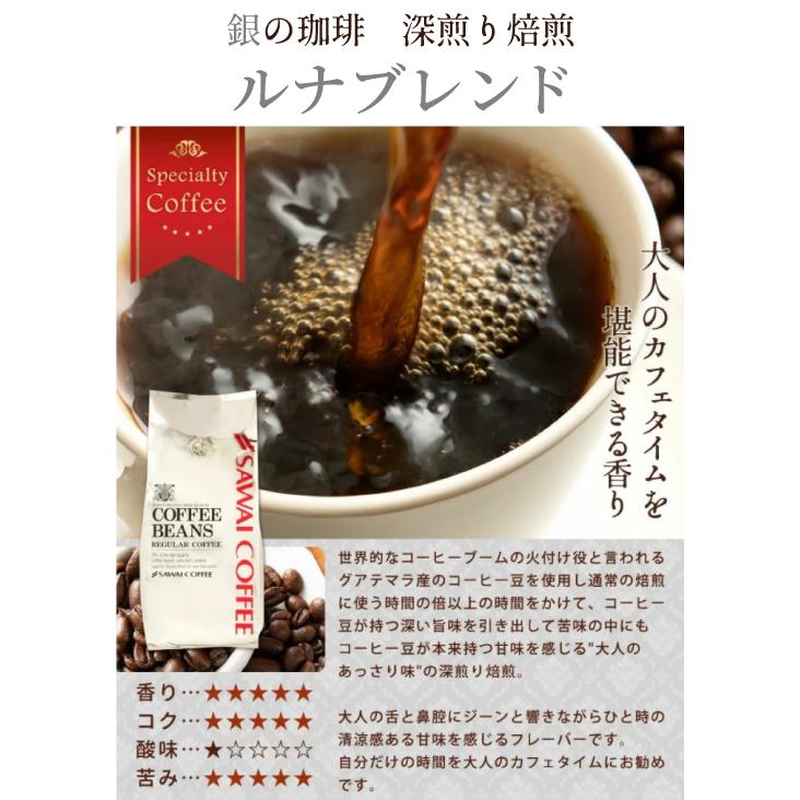 澤井珈琲 コーヒー 珈琲 コーヒー豆 珈琲豆 金と銀の 福袋 80杯分