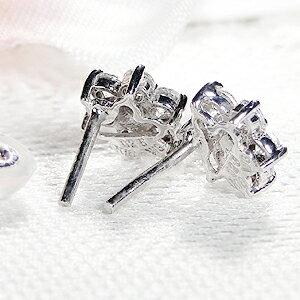 Pt900 0.5ct 7石 ダイヤモンド フラワー ピアス PT Pt プラチナ プラチナ900 プラチナピアス ピアス 人気 花 フラワー かわいい 0.5ct アトリエSAWA SAP0118の画像