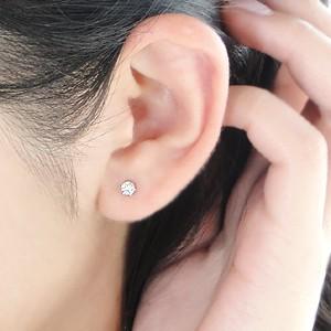 週末削除します　一粒ダイヤ　ピアス　Pt900 合計0.3ct ダイヤモンドピアス 一粒ダイヤ 計 0.3ct Pt900 プラチナ ピアス