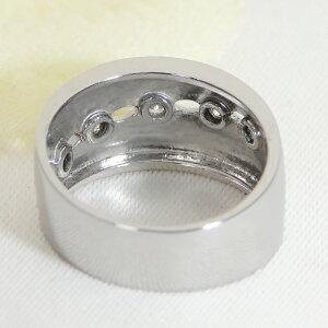 プラチナ Pt900 0.15ct ダイアモンド リング ファッション ジュエリー 