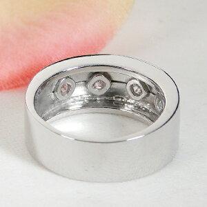 プラチナ Pt900 0.16ct ダイアモンド リング ファッション ジュエリー