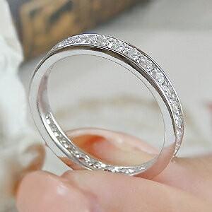 ダイヤモンド フルエタニティリング 0.7ct ジュエリー