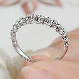 プラチナ pt900 ツイスト ダイヤモンド 送料無料 ダイア リング ジュエリー 指輪 ゴールド 0.1ct ダイヤ PT 人気 シンプル 上品 細身 おすすめ SAR0057の画像