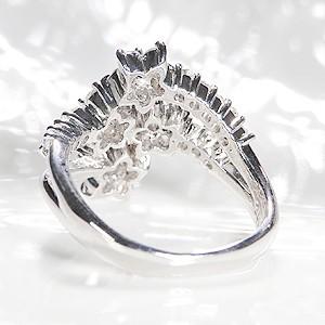 ダイヤモンドリング ダイヤモンド リング 指輪 フラワー 花 1カラット 