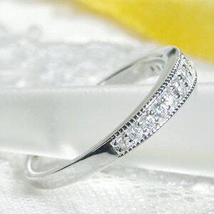 K18WG PG YG 0.2ctUP ダイヤモンド エタニティ リング ミルグレイン ミル打ち 指輪 リング ゴールド ダイヤモンド 0.2ct K18 18k 18金 重ねづけ SAR0175の画像