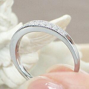 K18WG PG YG 0.2ctUP ダイヤモンド エタニティ リング ミルグレイン ミル打ち 指輪 リング ゴールド ダイヤモンド 0.2ct K18 18k 18金 重ねづけ SAR0175の画像