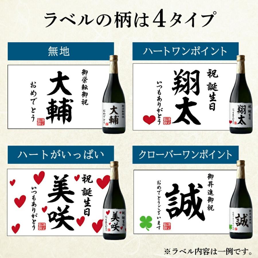 沢の鶴 名入れ 日本酒 純米大吟醸 720ml オリジナルラベル 化粧箱入り