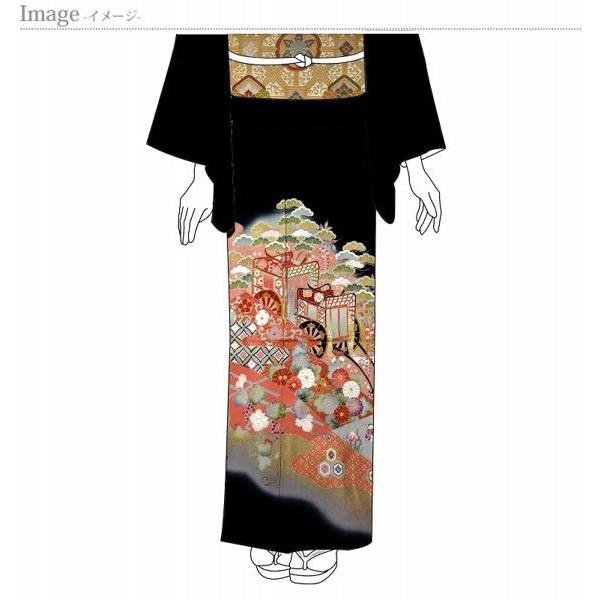 黒留袖 フルオーダー手縫いお仕立て付き 京友禅作家「松井青々」氏作