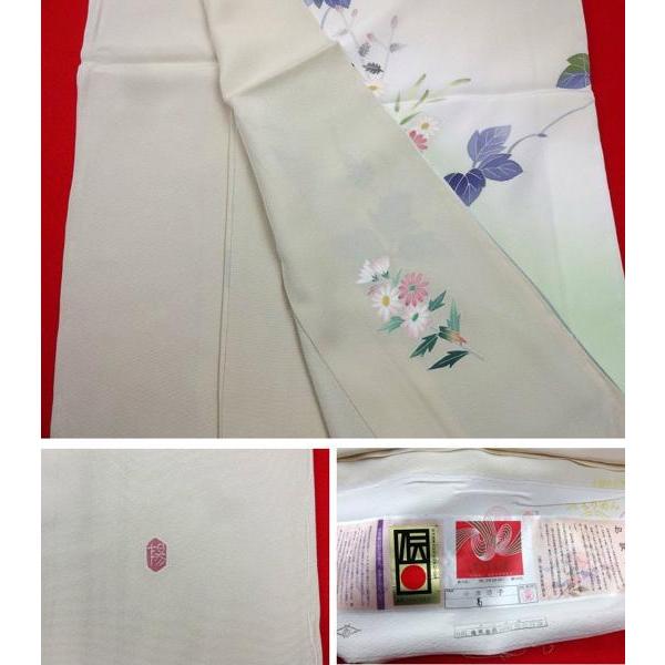 訪問着 手縫いお仕立て付き 本加賀友禅 「小原陽子」氏作 最高級訪問着