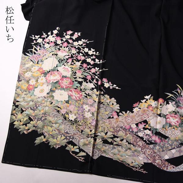 超逸品貴重本加賀友禅 「矢田博」氏作 最高級黒留袖 フル 超逸品貴重本加賀友禅 「矢田博」氏作 最高級黒留袖 フル