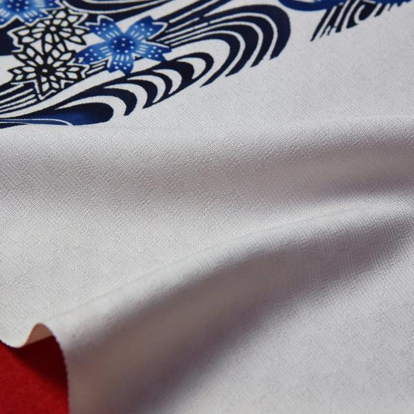 琉球紅型染 お仕立て付き 本場琉球びんがた 城間栄順氏作 九寸名古屋帯