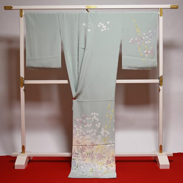 訪問着 フルオーダー手縫いお仕立て付き 京友禅作家 松本健一氏 訪問着 フルオーダー手縫いお仕立て付き 京友禅作家 松本健一氏