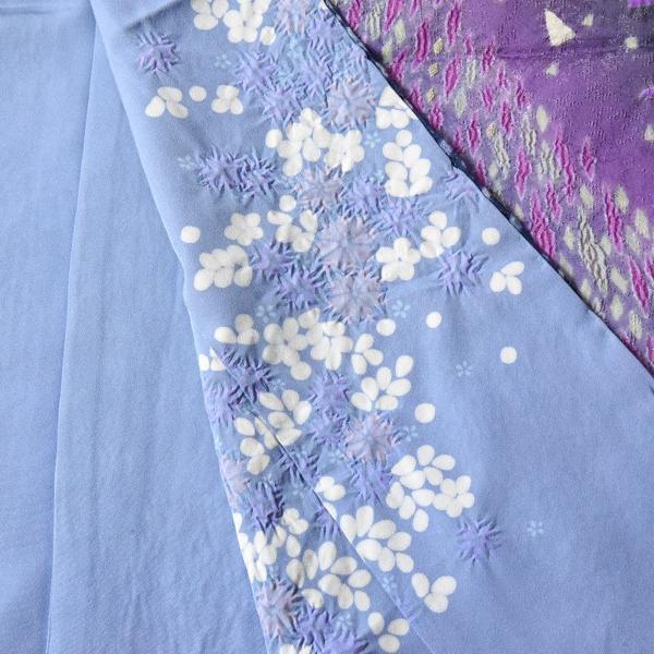 振袖 手縫いお仕立て付き 十日町友禅「滝泰」謹製 ふりおぼろ 幻想的な柄