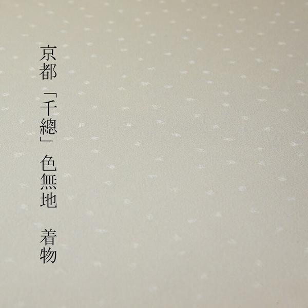 色無地 お仕立て付き 創業４５０年の老舗 千總 謹製 斑点 紋意匠 ごく薄い黄色 裄７０ｃｍまで 送料無料着尺 反物 着物 和服 礼装 Prettyfunnyballoons Com