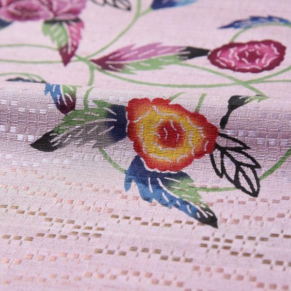 琉球紅型染 お仕立て付き 本場琉球びんがた 藤崎眞氏作 九寸名古屋帯