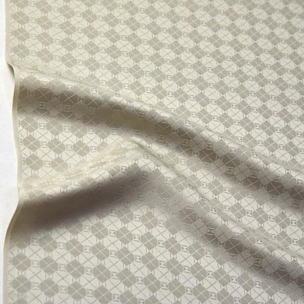 色無地 お仕立て付き 千總の白生地を使用 蜀江文様 紋意匠 淡い抹茶色 