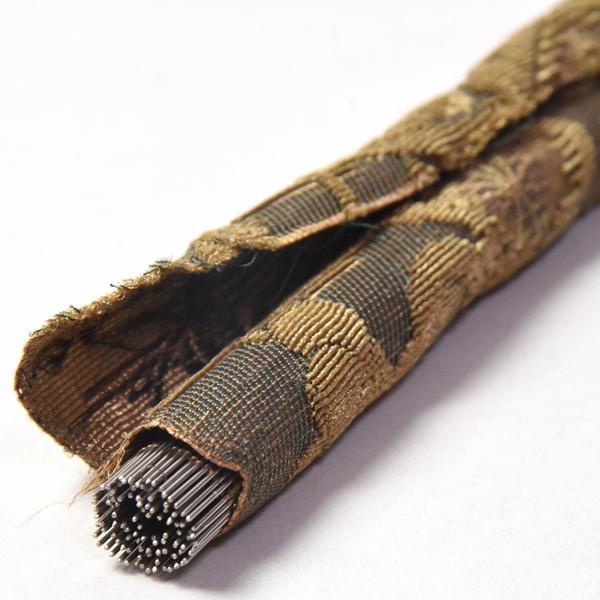 袋帯 お仕立て付き 輪奈織 金華山織 文箱文様 金色 着物/和服/礼装用 