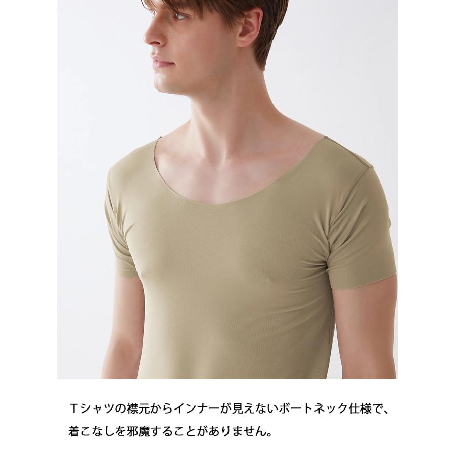 4周年記念イベントが Gunze Body Wild Tシャツ用インナー 汗取りパッド付 ボートネック Tシャツ 日本製 メンズ カットオフ グンゼ ボディワイルド ゆうパケット送料無料 01 Bw5901 Aynaelda Com