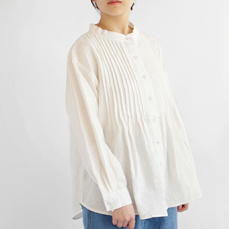 送料無料】 D*g*y リネンオックス ピンタック ブラウス 春 夏 秋 冬 