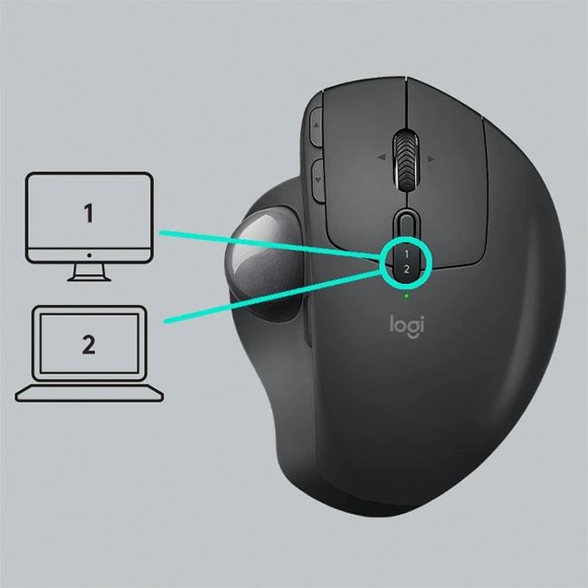 ロジクールワイヤレスマウストラックボールMXTB1dr 無線 MX ERGO 