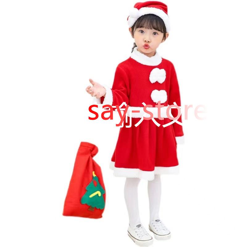 クリスマス 衣装 コスチューム 子供用 男の子 女の子 ベビー サンタクロース 衣装 クリスマス コスプレ サンタ クリスマス 衣装 仮装 キッズ｜say-store｜02