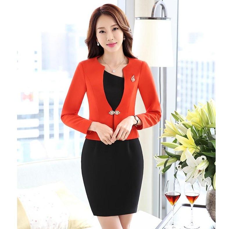 直営限定アウトレット レディーススーツ上下スーツ ワンピース 2点