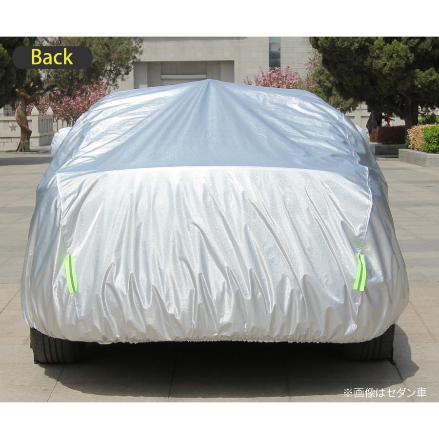 車カバー カーボディカバー カーカバー ボディカバー ア開閉可能 裏