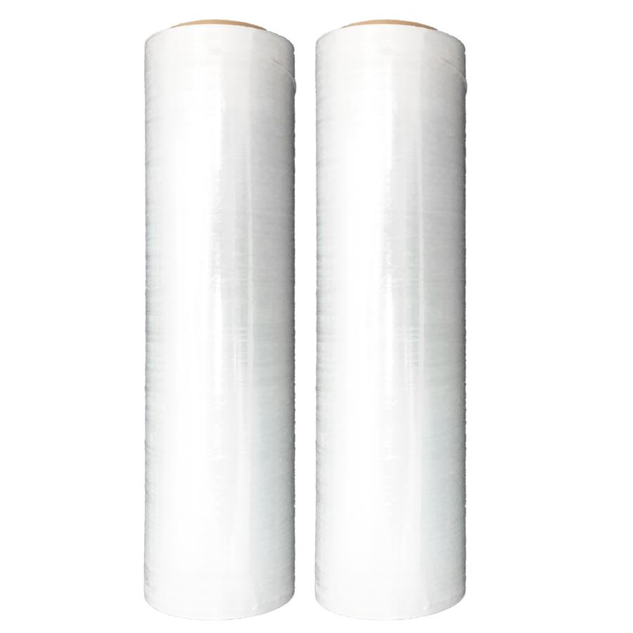 2本セット ストレッチフィルム50cm x 300m 厚さ15μ(15ミクロン) 梱包